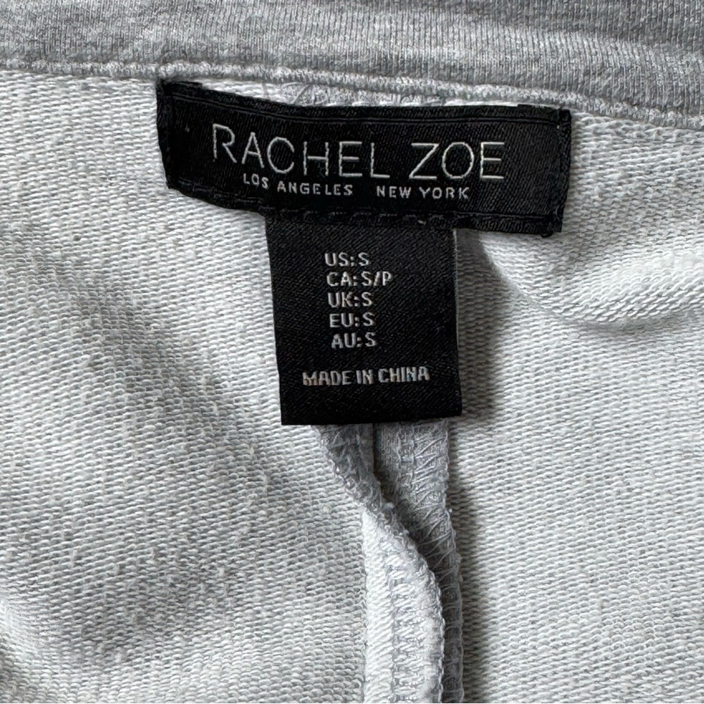 Rachel Zoe Gray Knit Sweater Blazer Jacket Size S Excellent Condition - Picture 6 of 7